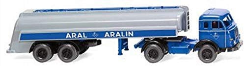 Wiking 088247 Henschel Tanksattelzug Aral - Miniaturmodell 1:87 - Kein Spielzeug!!