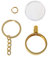 WOWOWO 27mm Porte-Monnaie commémoratif Porte-clés médaillon pièce de Monnaie Souvenir Pendentif Porte-clés