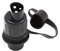 Zócalo De 3 Pines Y Enchufe De 3 Pines, Asudaro Conector Impermeable 12V Adaptador De Enchufe De Remolque De 3 Pines, Para Maquinaria Agrícola De Remolques De Automóviles, Camiones, Barcos