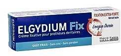 Elgydium Crème Fixative pour Prothèses Dentaires 45 g - Goût Frais