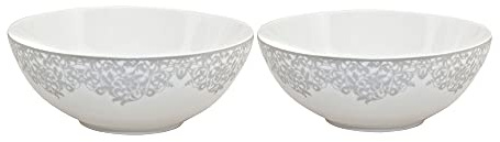 Denby Monsoon Filigree Set of 2 Cereal Bowls