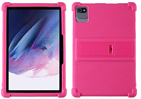 FKQLH Hülle für HiGrace 2nd Generation 10 Zoll, Stand Silikon kinderfreundliche Stoßfest Schützend Abdeckung Hüllen für HiGrace 2nd Generation 10 Zoll, Rosa