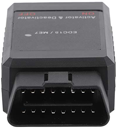 Wegfahrsperre, Compact OBD2 IMMO Deaktivator Anti-Diebstahl-Box Schwarz Ersatz für Octavia II Scout Roomstar für Diesel-Benzin-Auto