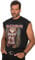 JP 1880 Men's Tanktop, Bandshirt, Iron Maiden T-Shirts, Black, 4XL