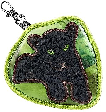 Step by Step KIGA MAGS „Little Wild Cat Chiko“, 1 Magnet-Applikation, Karabinerhaken, Panther, Anhänger zur Individualisierung für KIGA MINI & KIGA Maxi, Mädchen & Jungen, 12 + Monaten