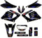 ENARUI Dekor Aufkleber Decals Graphics für Yamaha DT X 125 2002 2003 2004 2005 2006 2007