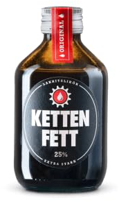 Kettenfett Kännchen Lakritzlikör 25% 0,2l Flasche