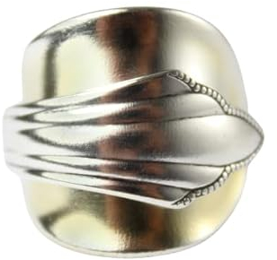 Besteck Schmuck Ring, ca. 62 (19,8) Ring aus Besteck