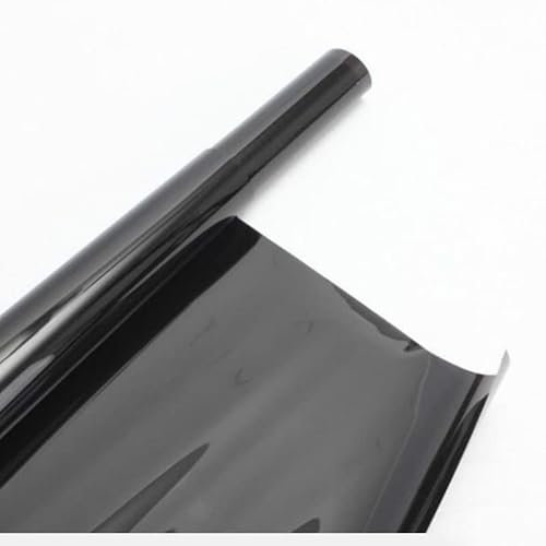 Laminas para Tintar Lunas Coche 300cmx50cm láminas de Ventana de automóvil Negro Tinte Tinte Roll Roll Car Auto Home Window Ventanas Solar Verano UVA Películas de Pegatinas Protectores LáMina Tintado