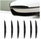 CGEAMDY 6 Pieces Car Door Edge Protective Strips, Bumper Guard Anti-collision Protector, Auto Anti-Scratch Side Door Edge Protector, Accessories for Most Cars, Trucks, SUVs, Pickups(Black)