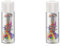 APR3 - S400PAST7 Vernis peinture Acrylique Multi-Usage, Couleur Transparent Brillant, Aérosol En Fer-Blanc Recyclable de 400 ml (Lot de 2)