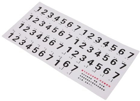 QUMIIRITY 88-Key Piano Key Stickers Removable Keyboard Labels Musical Notes Adhesive Decals for Beginners Compatible Electronic Keyboards