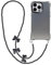 Emlivi Mobile Phone Chain with Pearl Chain for iPhone 15, Shoulder Strap with Strap for Hanging, Cord, Mobile Phone Case, Colourful Matt Bumper Case with Chain, TPU Four Corners, Anti-Fall Protective