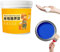 Waterproof Water-Based Epoxy Floor Paint,Quick-Dry Anti-Slip Water-Based Floor Paint,Concrete Floor Paint For Interior & Exterior,Garage Floor Paint for Both Indoor and Outdoor Surfaces (Blue)