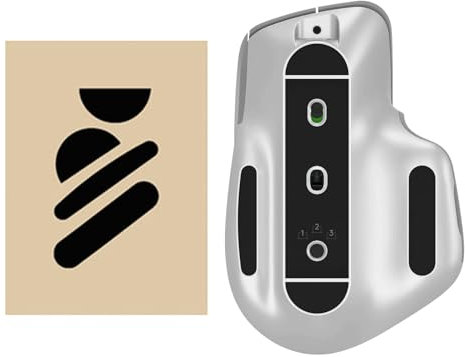 Mivanta Mouse Feet Sticker – Kompatibel mit Logitech MX Master 3 / 3S Ersatz Glider, langlebige Ersatz-Gleitfüße, präzise Bewegungen