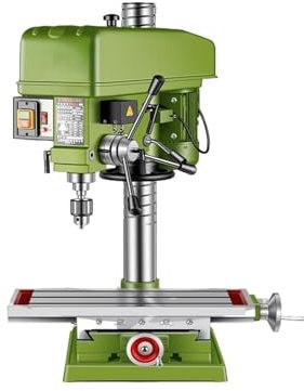 BADIKA Elektrische Tisch-Gewindeschneidmaschine Multifunktionale Bohr- und Gewindeschneidmaschine. Industrielle Tischbohr- und Fräsmaschine mit Geschwindigkeitsregelung. Kleiner Haushalt(Z516-2)