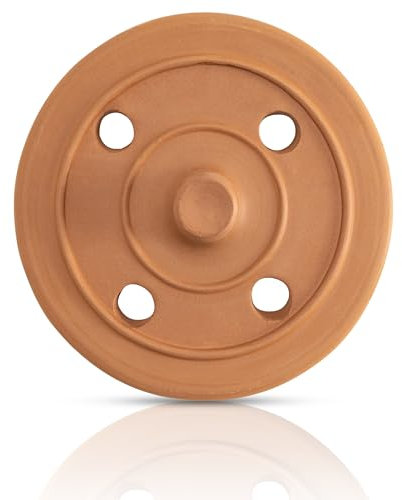 19cm Abdeckung aus Ton zum Beschweren Beschwerungsdeckel aus Terrakotta Dolma Kapağı/Taşı (ø19)