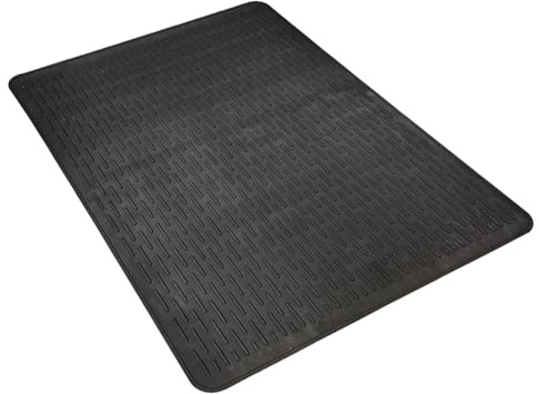Black Silicone Oven Top Protector, Heat Resistant Stove Top Covers for Electric Stove, 29.5 x 21 Glass Stove Top Cover Oven, Waterproof Cooktop Cover, Electric Stove Top Cover Mat Protector