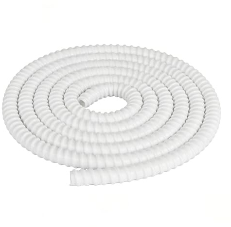 CPROSP Tubo Desague Aire Acondicionado Ø16 mm (3m) de PVC | Manguera de Condensado para Aire Acondicionado; Resistente a los Rayos UV Flexible y Cortable a Medida