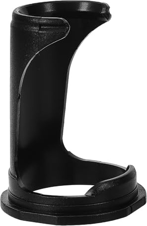 LIFKICH Porte-rasoirs et Porte-brosse de Rasoir Noir en Plastique Espace de Rangement Pratique, Compatible Plupart des Rasoirs et Brosses, pour Salon et Usage à Domicile