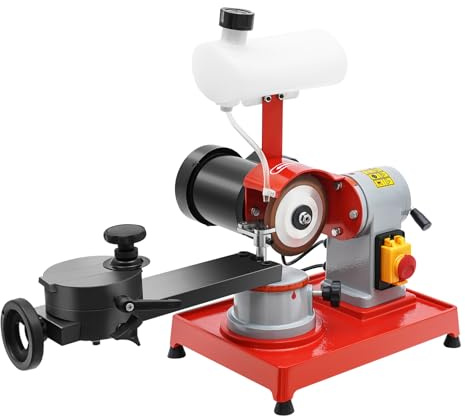 HeinaTond 370W Kreissägeblattschärfer für 80-700mm Sägeblätter Nassschleifer 2850RPM Profi Sägeblatt Schärfgerät für Holz Aluminium Kunststoff Präzisions-Winkelverstellung