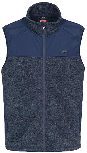 Trespass Mens Fleece Gilet Body Warmer with Zip Pocket Walking Outdoor Leafminer