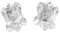 Starborn Herkimer Diamant-Quarz Bergkristall Naturbelassen 925 Sterling Silber Ohrstecker