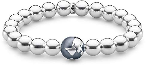 Thomas Sabo Armband Weltkugel 925 Sterling Silber A1870-637-21-L19,5
