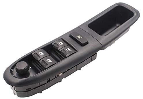 HZTWFC 6554CF Commutateur de commande de lève-vitre électrique avant gauche côté conducteur 6554.CF pour Peugeot 406 1999 2000 2001 2002 2003