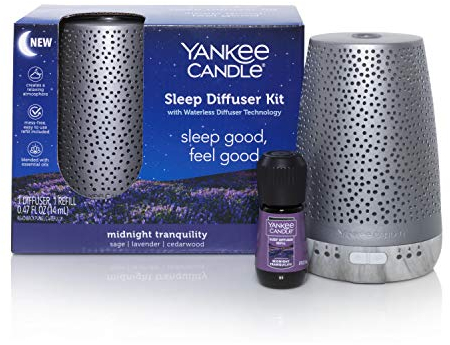 Yankee Candle, Schlafdiffusor-Set, Silber