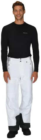 Arctix Herren Mountain Insulated Skihose, Weiss/opulenter Garten, Medium