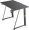 ZStyle Tavolo scrivania da Gaming Desk Postazione Computer Carbonio porta Cuffie Portabicchiere Laptop da Gioco Gestione Cavi Ergonomica Gamer (S)