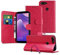 Apple iPhone 6 / 6S Cases, Leather Wallet Case [Card Slots] [Stand Case] [Magnetic Closure] Phone Case PU Leather Case Apple iPhone 6 - Hot Pink