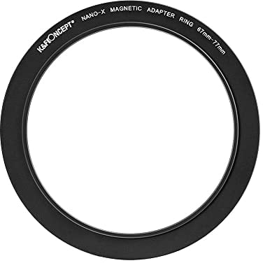 K&F Concept 67-77mm Magnetic Filter Adapter Ring Step-Up Rings