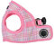 Puppia Luke Step-in Vest Dog Harness No Choke No Pull Walking Training for Small and Medium Dog - Pink - L