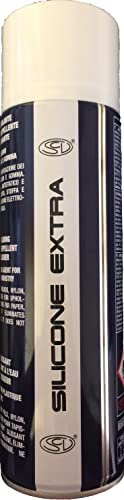 Confezione Silicone Extra Spray 500ml (antiadesivo, scivolante, lubrificante, idrorepellente, protettivo, lucidante) (12)