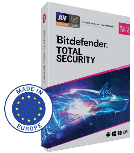 Bitdefender Total Security 3 Geräte | 1 Jahr | Android/Windows/Mac/iOS