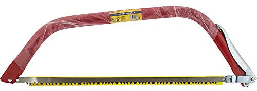 Heavy Duty 21 Hard Point Bow Saw - Hand Tool DIY Wood Trees Garden Cutting Blade Inch Multi Purpose | Razorsharp Quality Precise Cutting Gardening