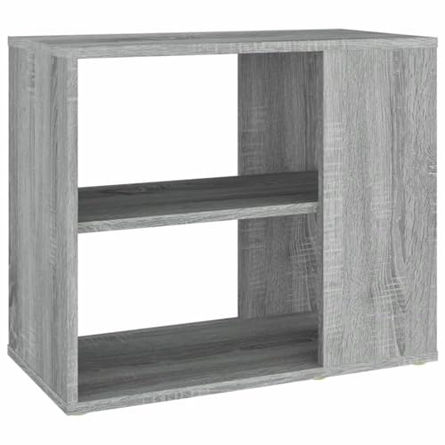 vidaXL Armoire Latérale Buffet Armoire de Rangement Organisateur de Maison Meuble de Rangement Intérieur Sonoma Gris 60x30x50 cm Bois d'Ingénierie