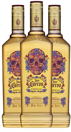 Tequila José Cuervo Reposado Limited Edition 70 cl (Schachtel mit 3 Flaschen von 70 cl)