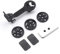 Bike Computer Mount Bracket Set Compatible with Garmin/G/G+/Wa hoo/Bry ton for BMC Bike Models Adjustable Out-Front Handlebar Bicycle GPS Adapter Combo Kit
