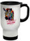 Shopagift Zebra Travel Mug I'm Practically a Unicorn Funny Stainless Steel 14oz Cup