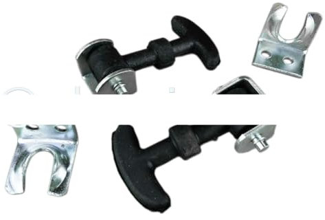 Ganci Cofano Anteriore – Tipo Piccolo Compatibile Con Fiat 500 E Fiat 600 Epoca e Abarth