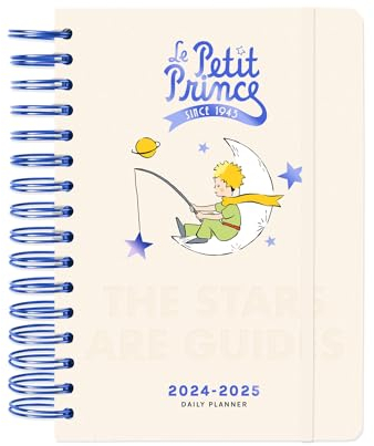 Grupo Erik Schulplaner 2024 2025 A5 Der Kleine Prinz Kalender 2025 Buchkalender - Terminkalender 2025 A5 - Schulplaner 2024 2025 Schüler und Studierende