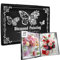 SPOKKI Diamond Painting Pictures Album, A3 Diamond Painting Folder for Storage Diamond Painting Pictures with 60 Sheets, Diamond Painting Accessories (Black)