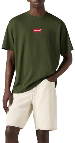 Levi's Men's Vintage Fit Graphic Tee T-Shirt, Badge Bw Logo Kombu, XL