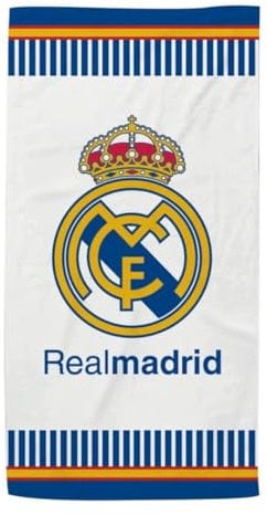 New Import Real Madrid Strandtücher - 100% Mikrofaser, schnell trocknend (140 x 70 cm)