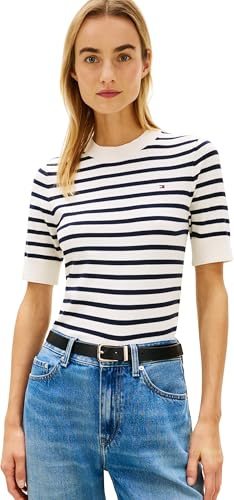 Tommy Hilfiger CO Jersey FINE GG C-NK SS SWT
