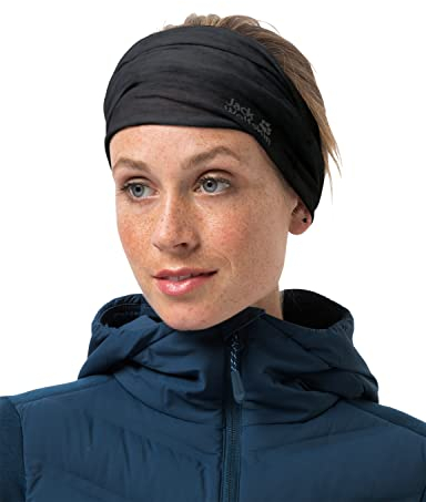 Jack Wolfskin MELANGE HEADGEAR, dark grey heather, One size