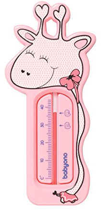 Babyono Thermomètre de bain flottant (rose)